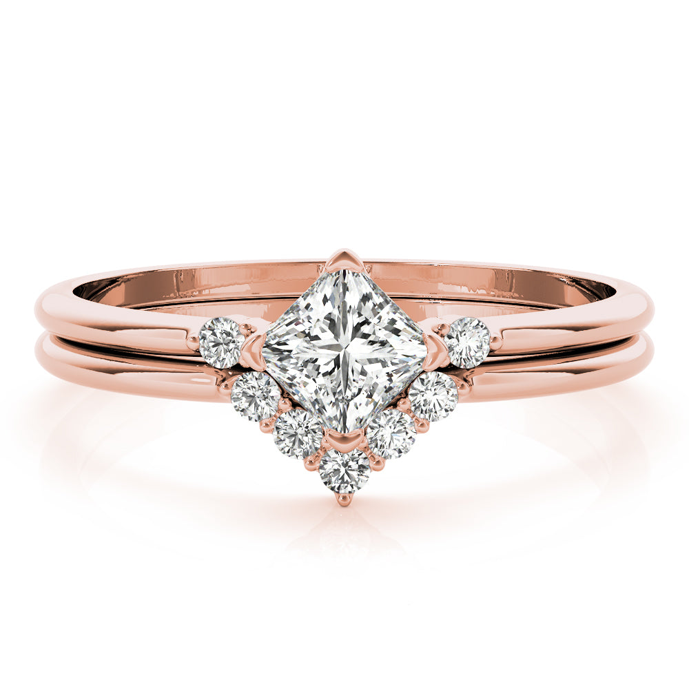Square Center Diamond Fashion Ring · 0.52 ct tw