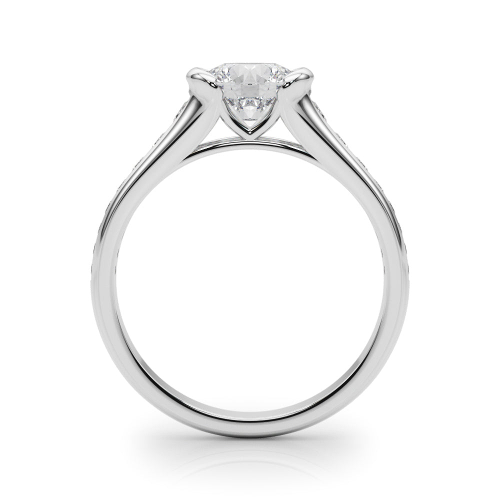 Round Center Diamond Engagement Ring · 1.35 ct tw
