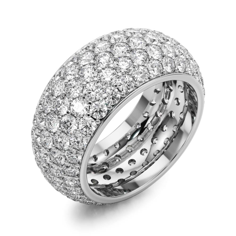 5 Row Diamond Band · 5.00 ct tw