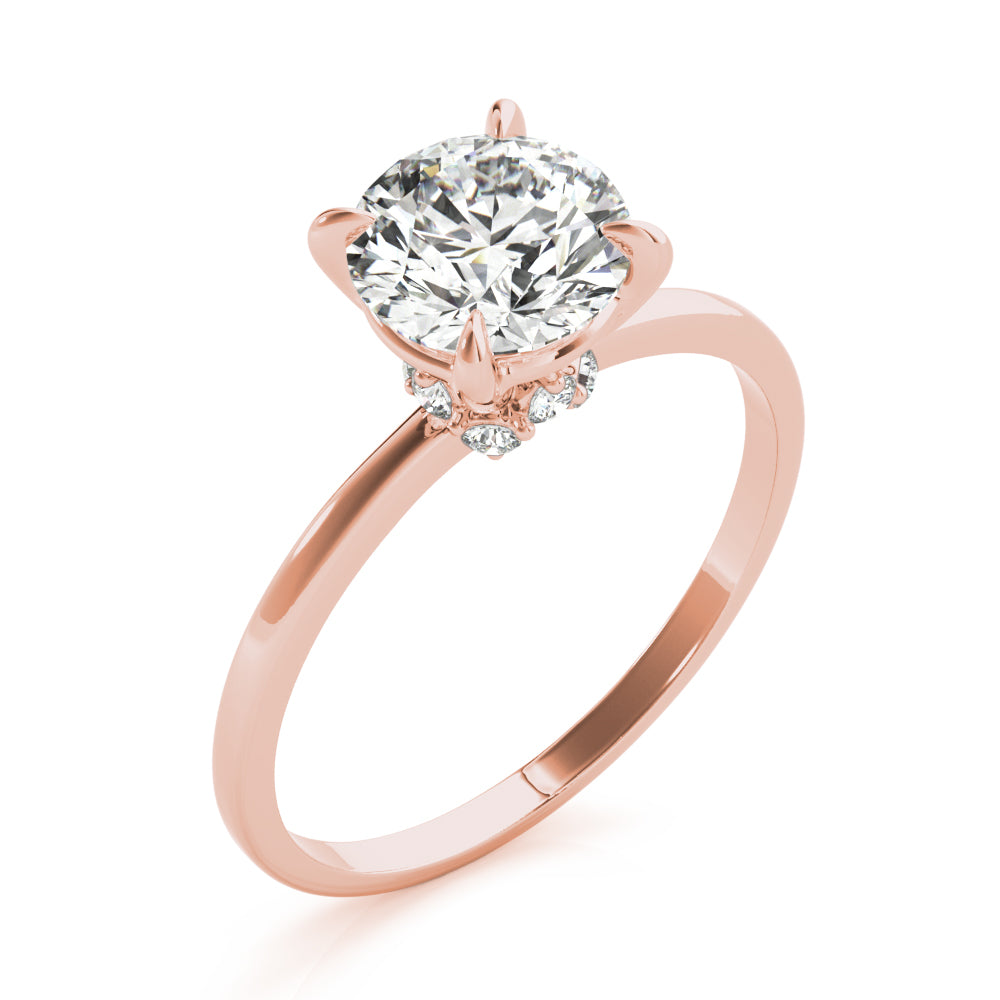 Round Diamond Engagement Ring · 1.12 ct tw