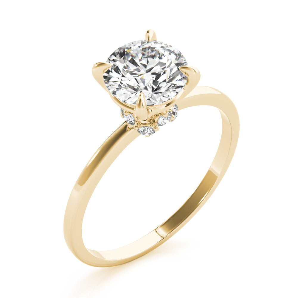 Round Diamond Engagement Ring · 1.62 ct tw