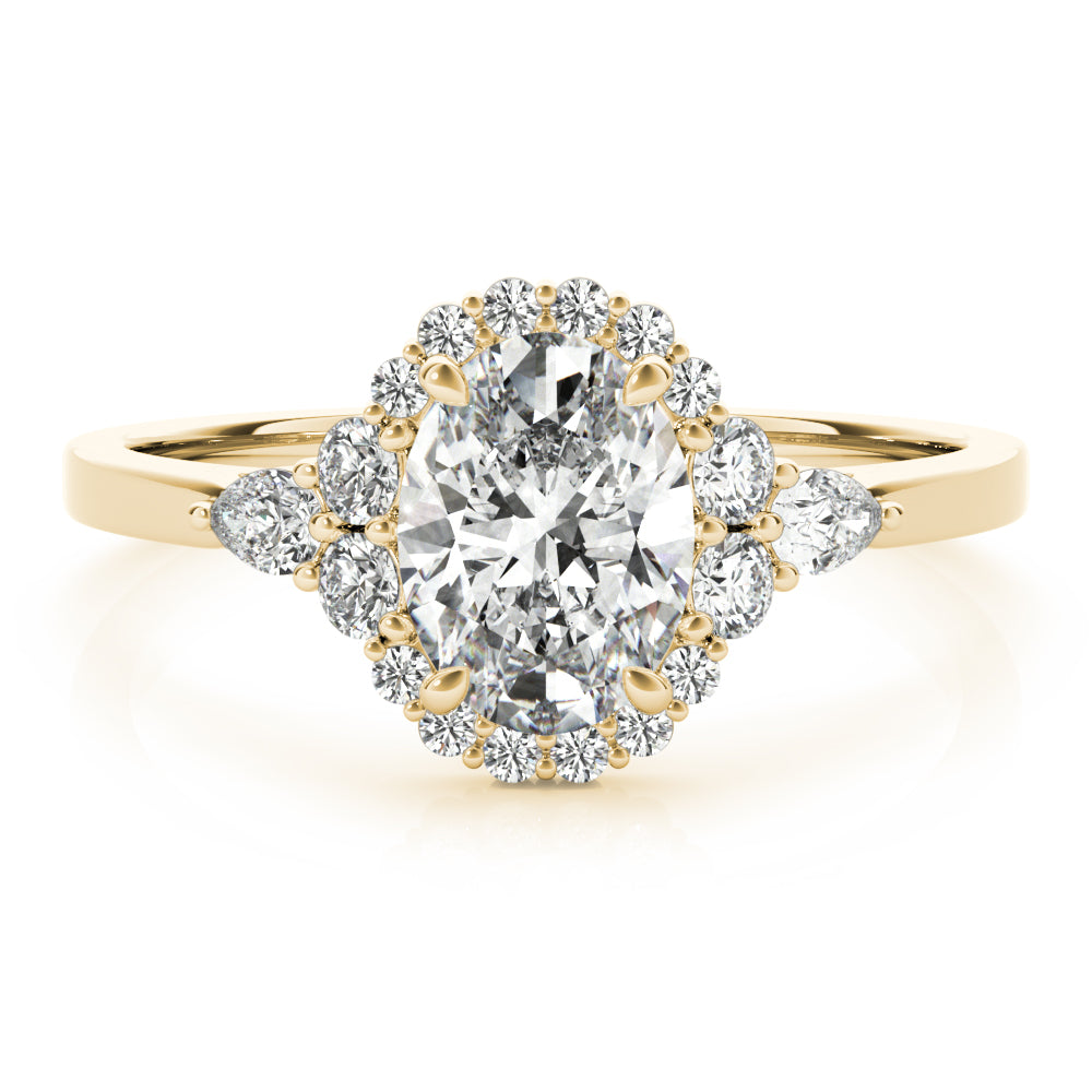 Oval Diamond Engagement Ring · 0.66 ct tw