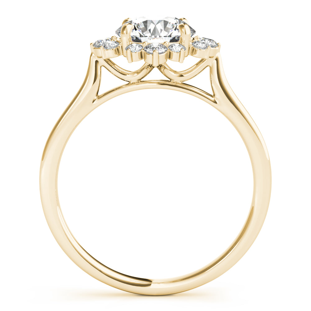Round For Center Diamond Engagement Ring · 1.78 ct tw
