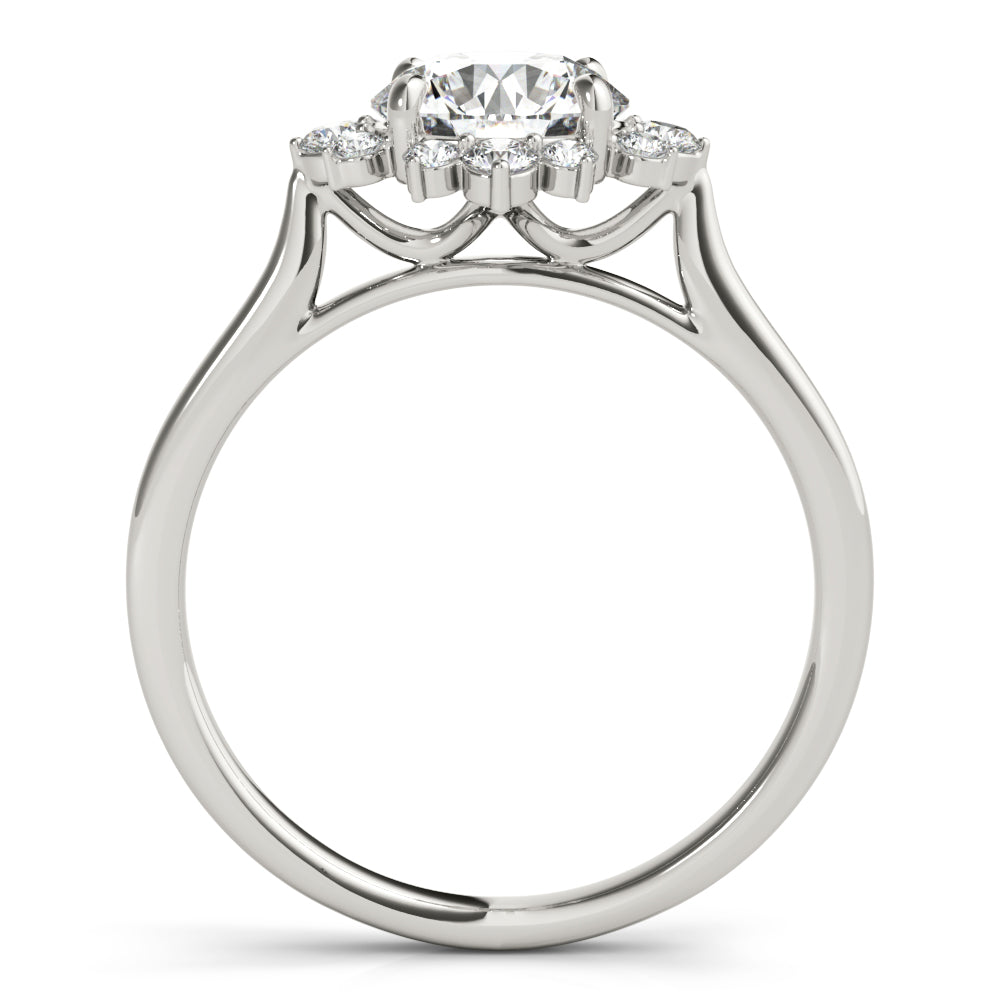 Round For Center Diamond Engagement Ring · 2.34 ct tw