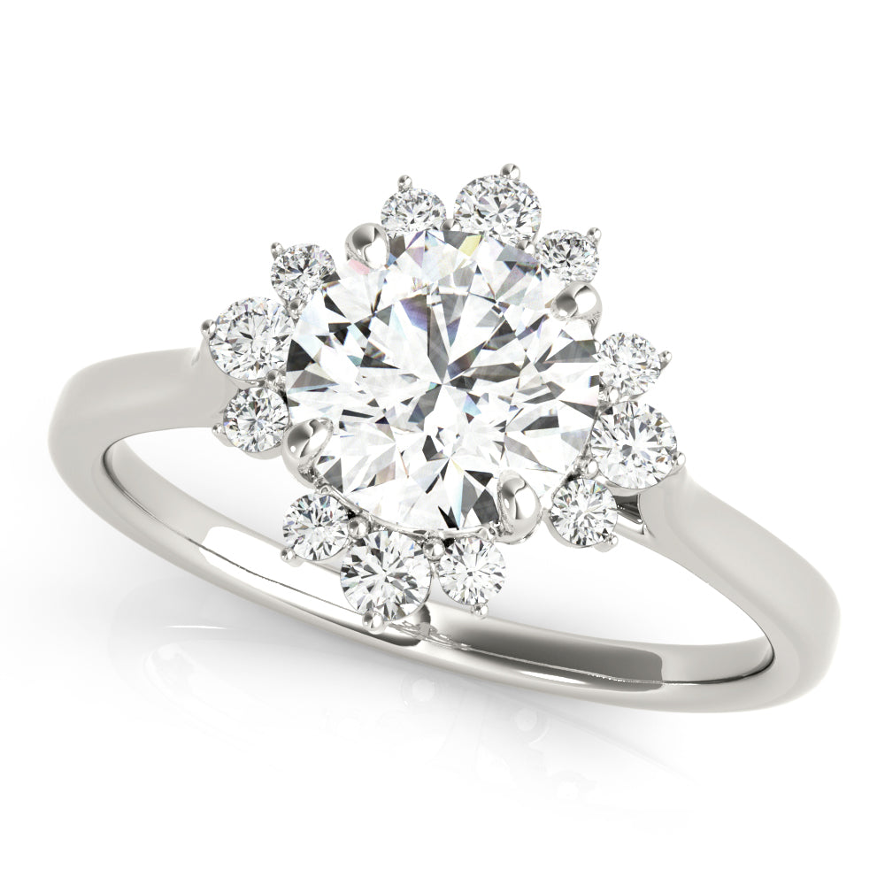 Round For Center Diamond Engagement Ring · 2.34 ct tw