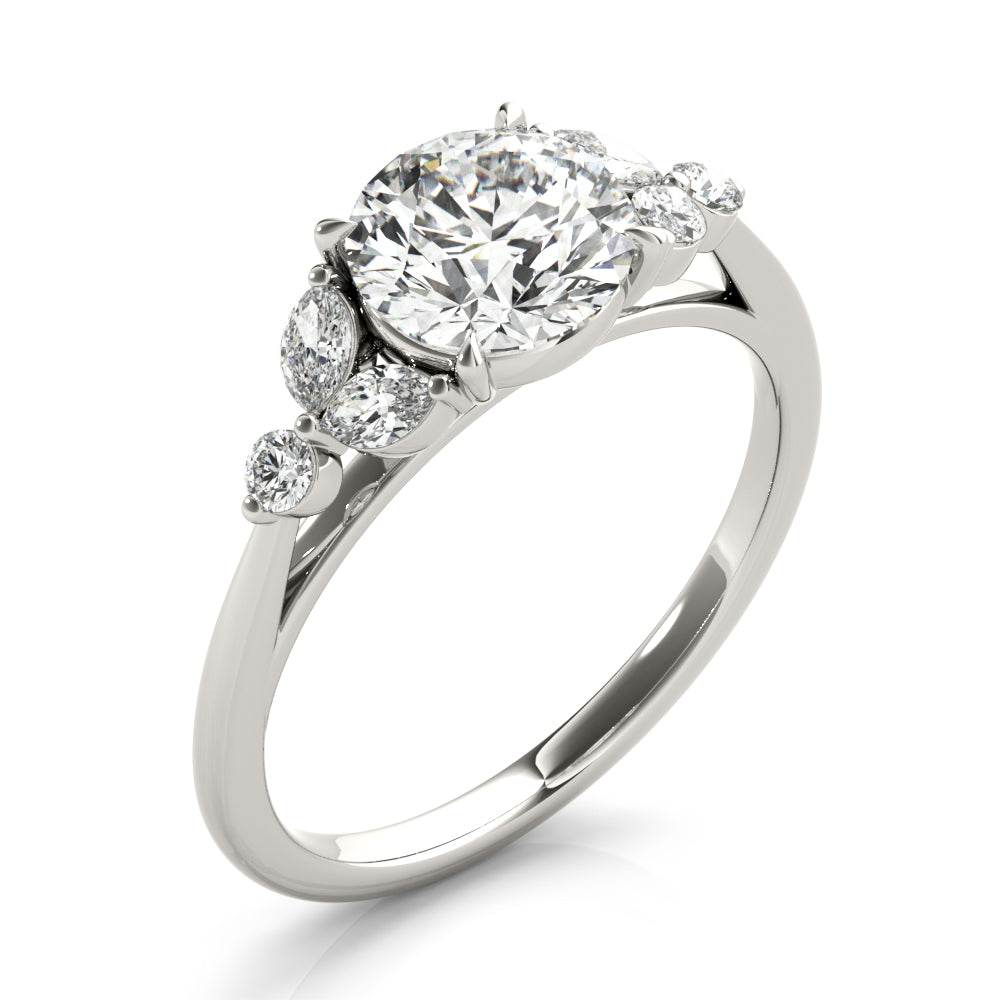 Round Diamond Engagement Ring · 1.30 ct tw