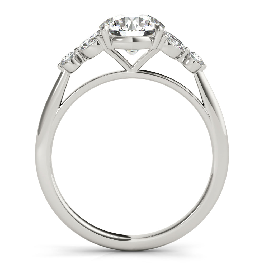 Round Diamond Engagement Ring · 0.79 ct tw