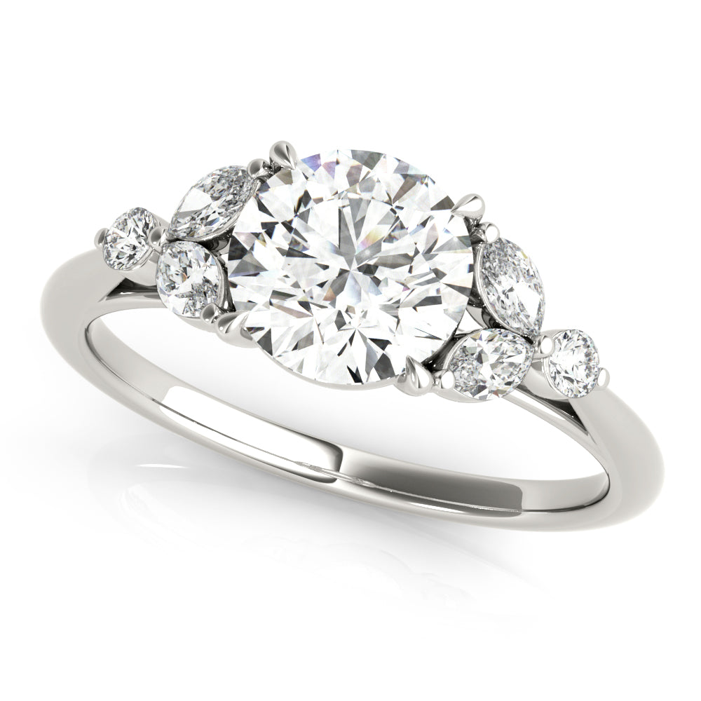 Round Diamond Engagement Ring · 1.05 ct tw