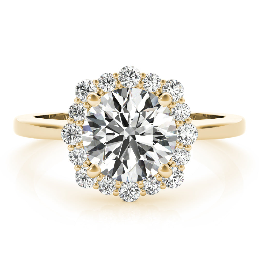 Round Diamond Engagement Ring · 0.61 ct tw