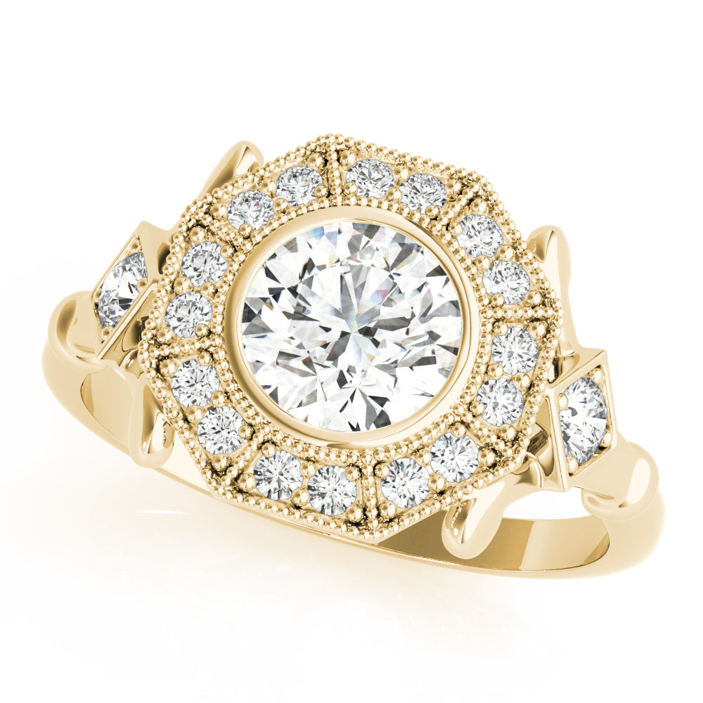 Round Diamond Engagement Ring · 0.78 ct tw