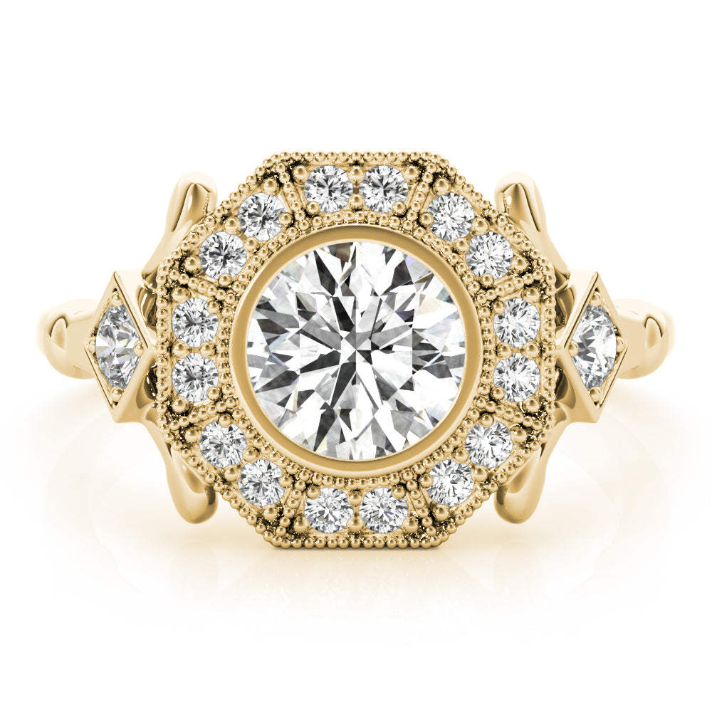 Round Diamond Engagement Ring · 1.03 ct tw