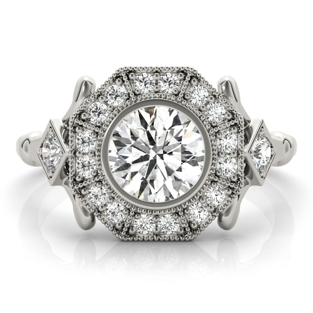 Round Diamond Engagement Ring · 1.32 ct tw