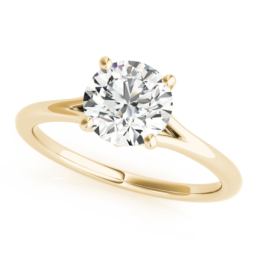 Round Diamond Solitaire Engagement Ring · 0.75 ct tw
