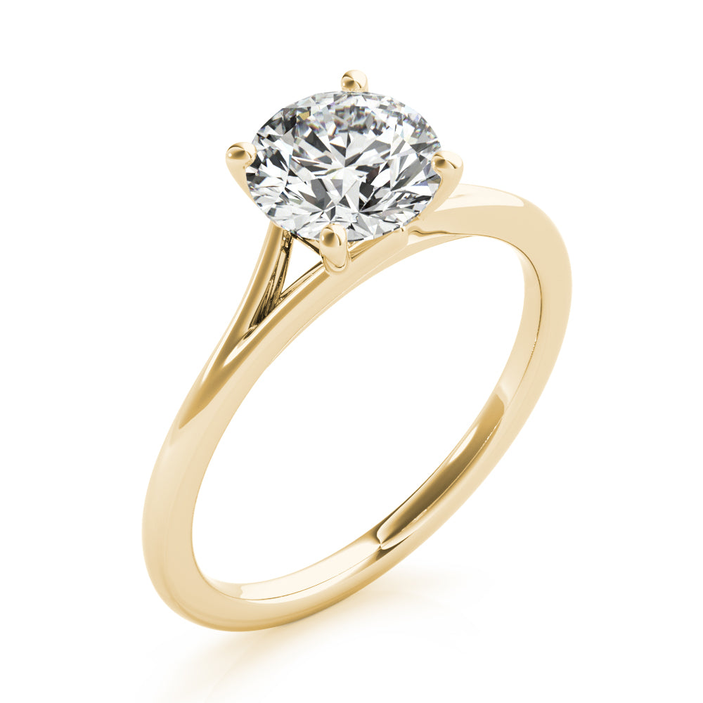 Round Diamond Solitaire Engagement Ring · 0.75 ct tw