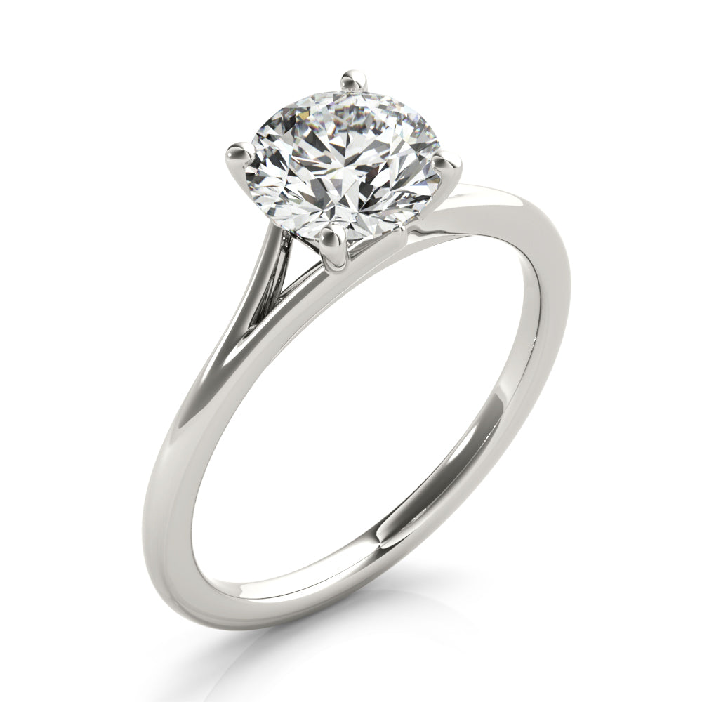 Round Diamond Solitaire Engagement Ring · 0.75 ct tw