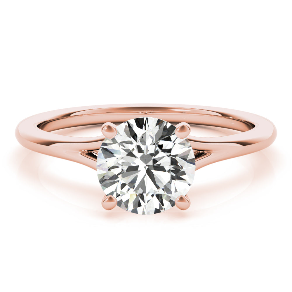Round Diamond Solitaire Engagement Ring · 1.00 ct tw