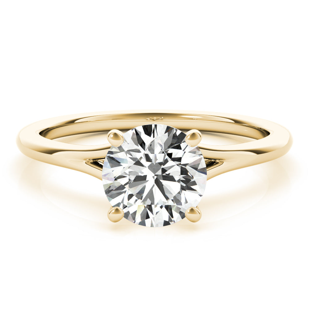 Round Diamond Solitaire Engagement Ring · 0.75 ct tw