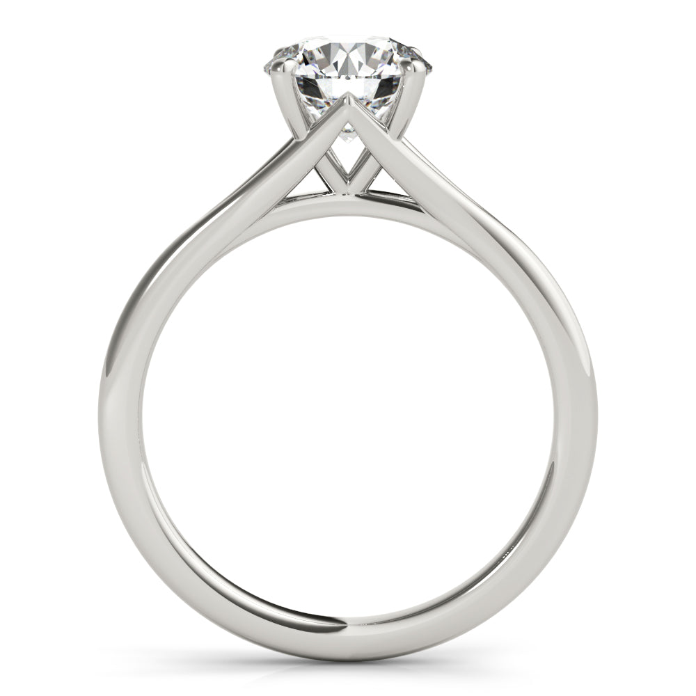 Round Diamond Solitaire Engagement Ring · 0.50 ct tw