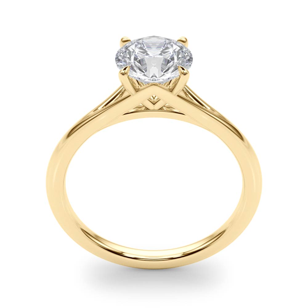Round Diamond Solitaire Engagement Ring · 0.75 ct tw