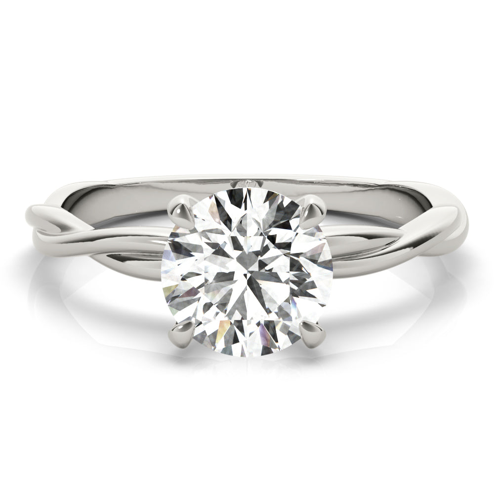 Round Diamond Solitaire Engagement Ring · 1.00 ct tw