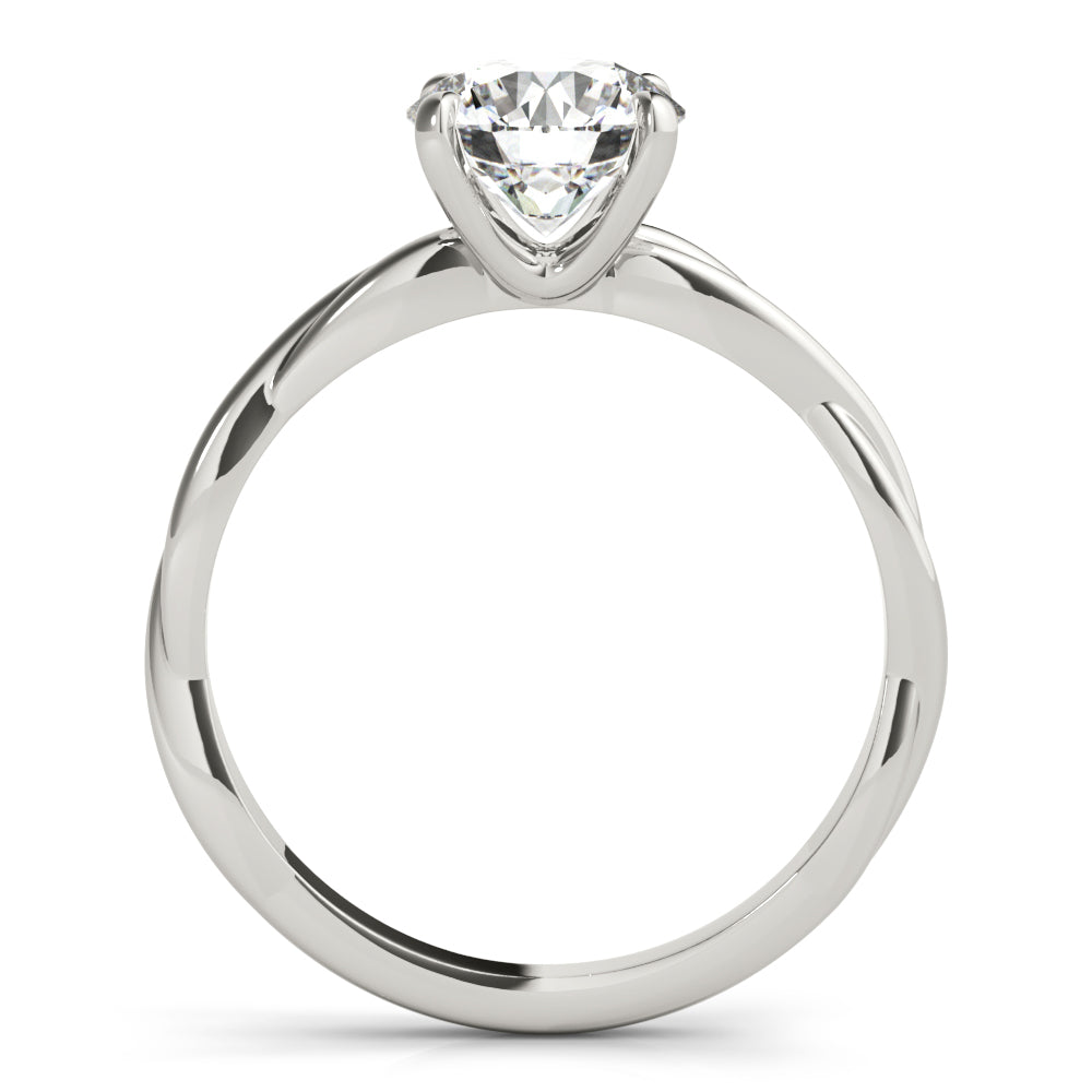Round Diamond Solitaire Engagement Ring · 0.50 ct tw