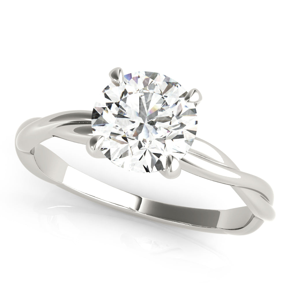 Round Diamond Solitaire Engagement Ring · 0.50 ct tw