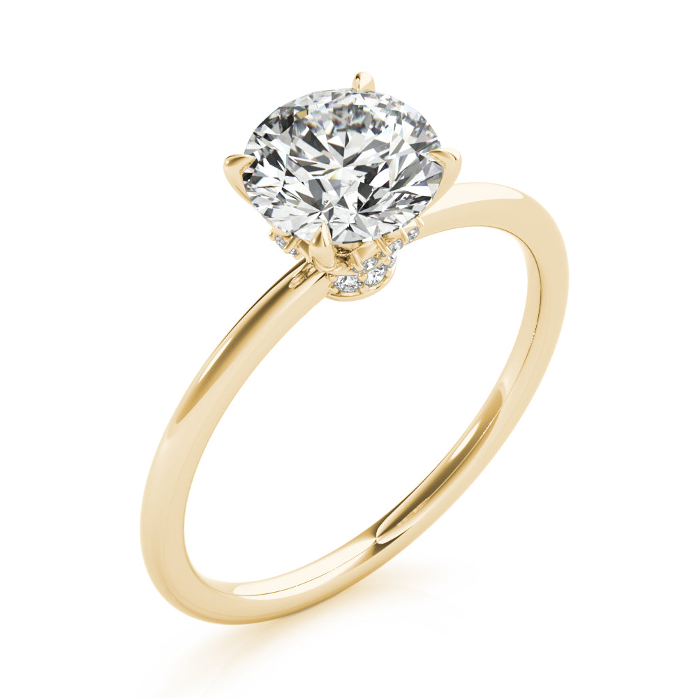 Round Diamond Engagement Ring · 1.07 ct tw