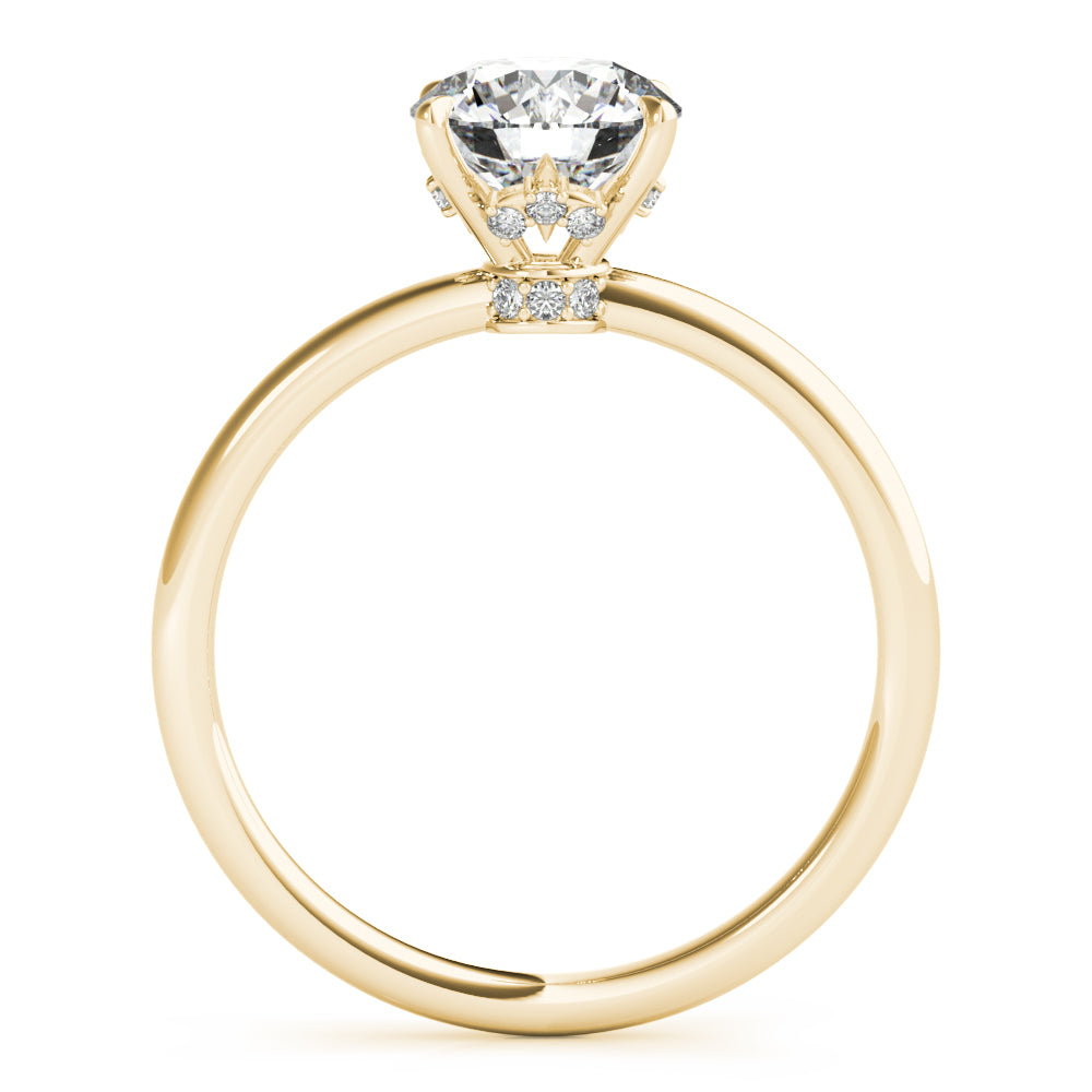 Round Diamond Engagement Ring · 1.07 ct tw