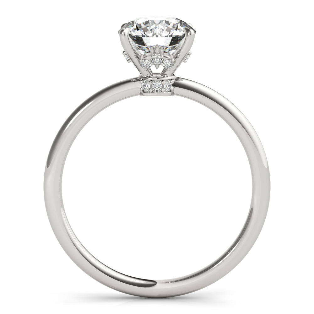 Round Diamond Engagement Ring · 1.07 ct tw