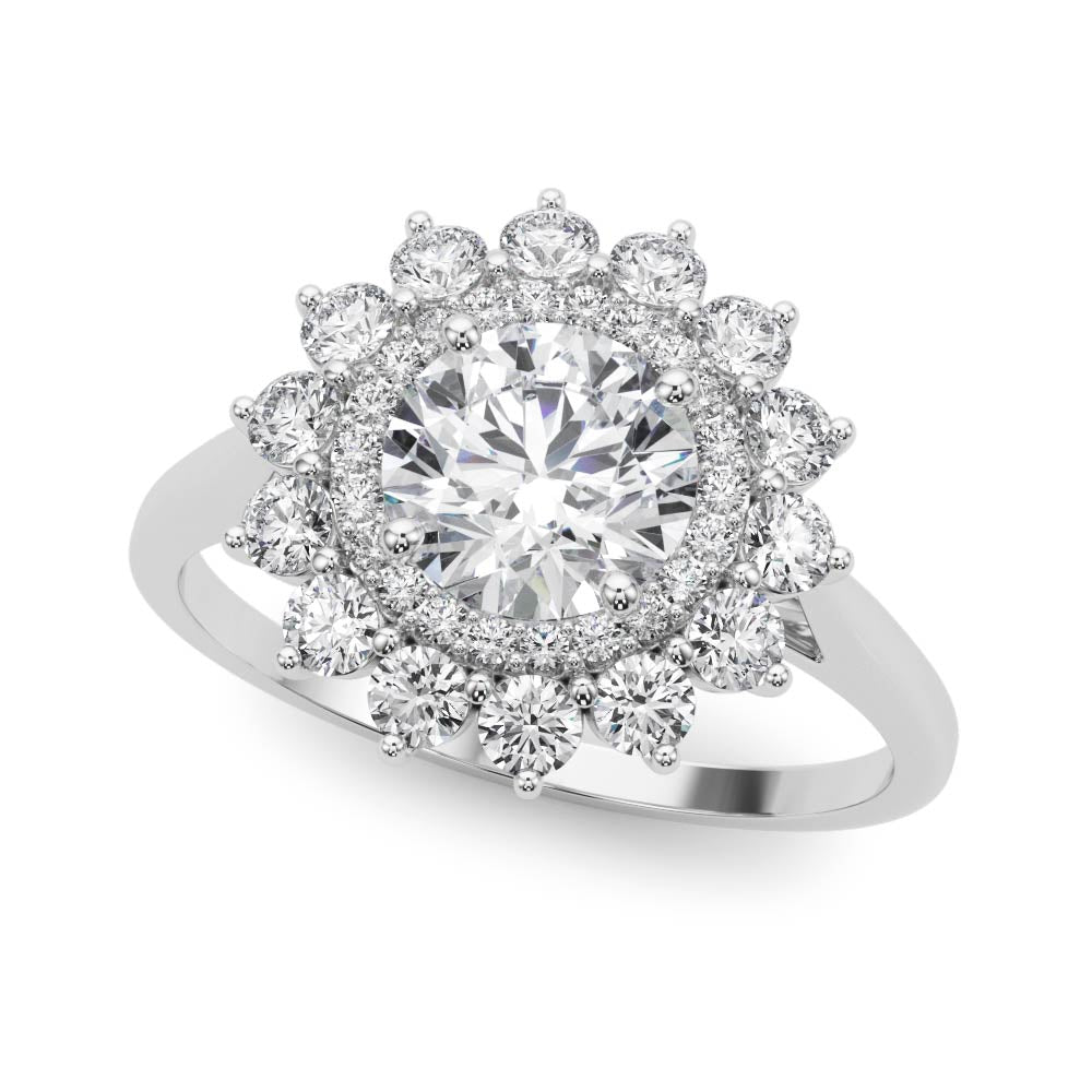 Round Diamond Engagement Ring · 1.58 ct tw