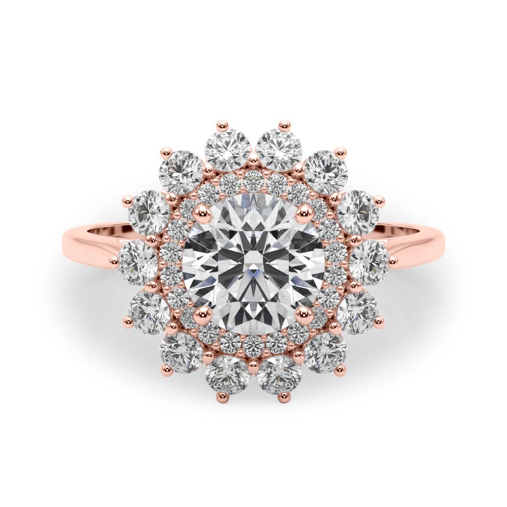 Round Diamond Engagement Ring · 2.16 ct tw