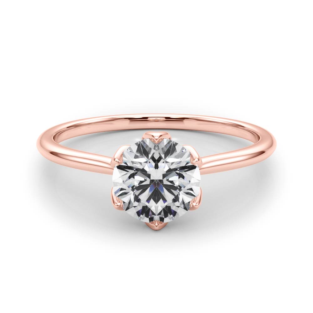Round Diamond Solitaire Engagement Ring · 1.00 ct tw