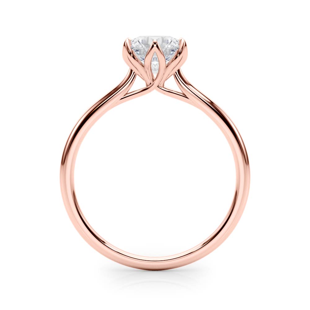 Round Diamond Solitaire Engagement Ring · 0.75 ct tw