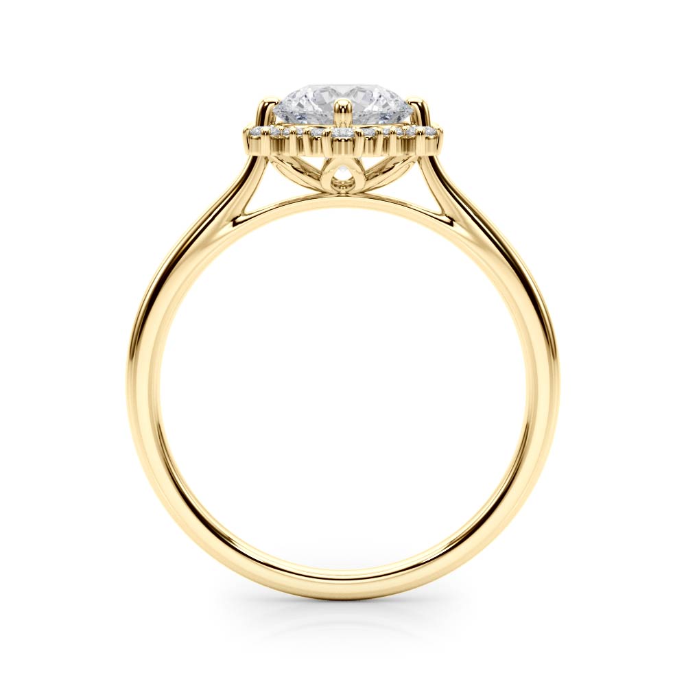 Round Diamond Engagement Ring · 0.58 ct tw
