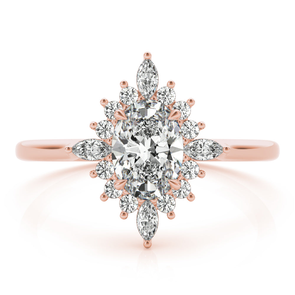 Oval Diamond Engagement Ring · 1.19 ct tw