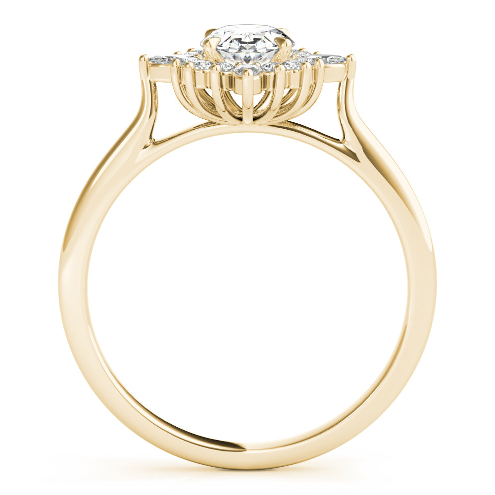 Oval Diamond Engagement Ring · 0.59 ct tw