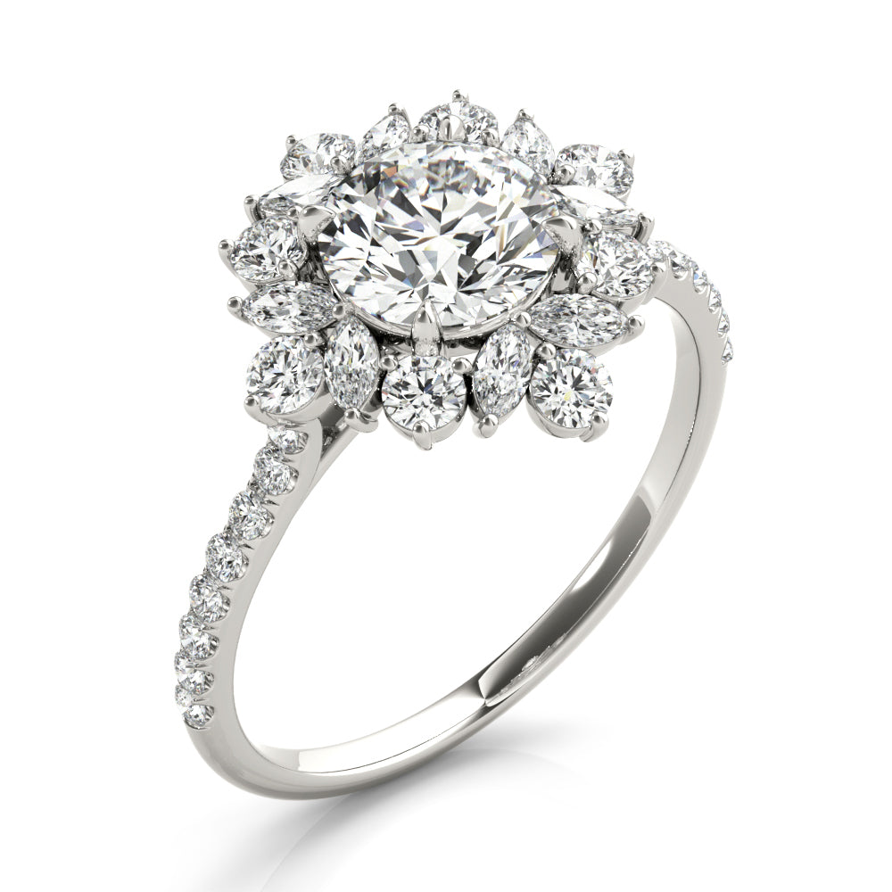 Round Diamond Engagement Ring · 1.72 ct tw