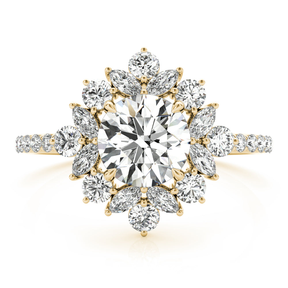 Round Diamond Engagement Ring · 1.72 ct tw