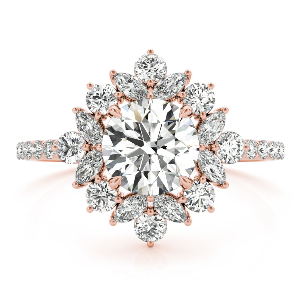 Round Diamond Engagement Ring · 1.72 ct tw