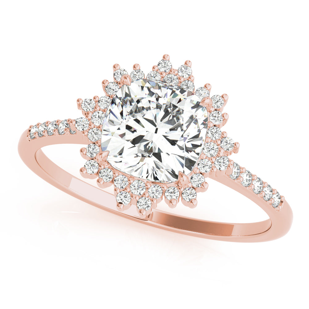 Cushion Center Diamond Engagement Ring · 1.20 ct tw
