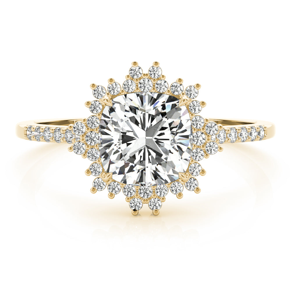Cushion Center Diamond Engagement Ring · 1.20 ct tw