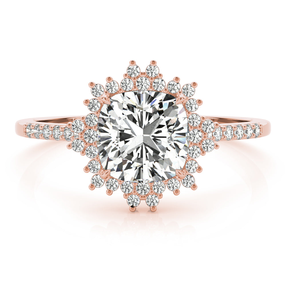 Cushion Center Diamond Engagement Ring · 1.20 ct tw