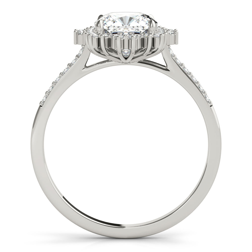 Cushion Center Diamond Engagement Ring · 1.20 ct tw
