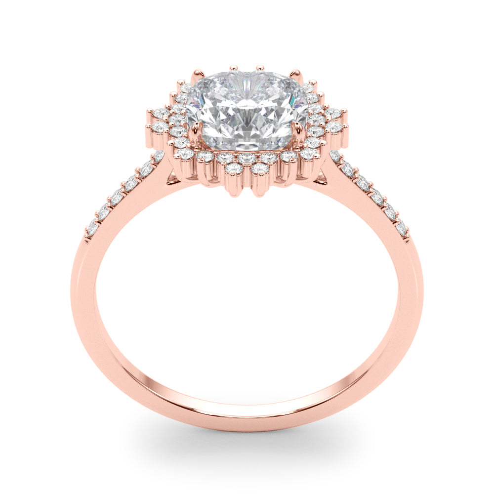 Cushion Center Diamond Engagement Ring · 1.20 ct tw