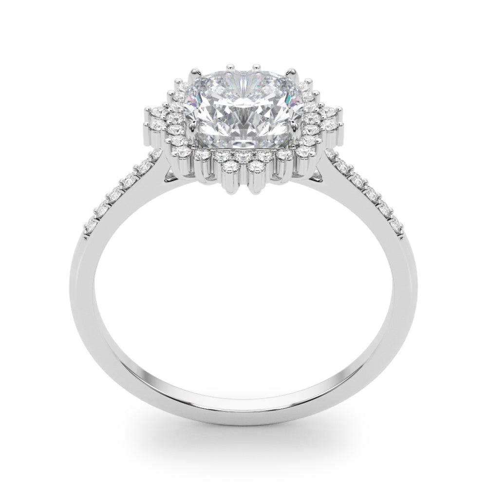 Cushion Center Diamond Engagement Ring · 1.20 ct tw