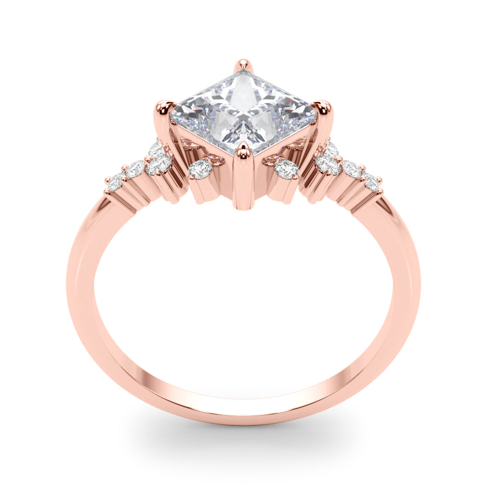Square Diamond Engagement Ring · 1.49 ct tw