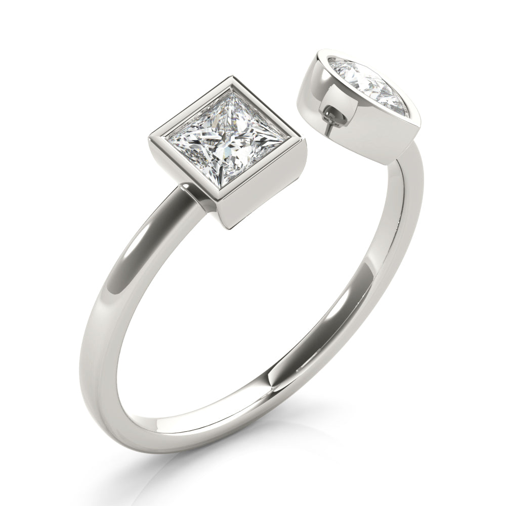 Pear Princess Diamond Fashion Ring · 0.55 ct tw