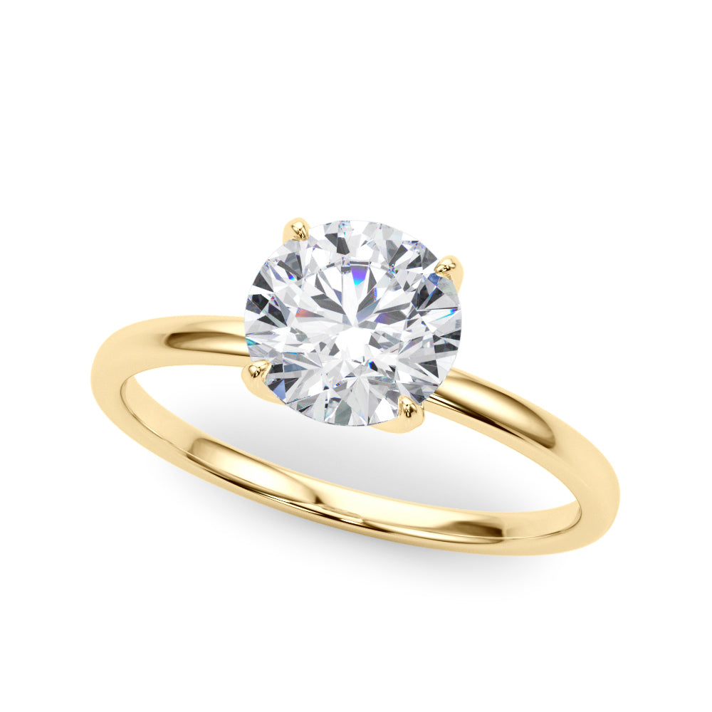 Round Rounds Diamond Solitaire Engagement Ring · 1.00 ct tw