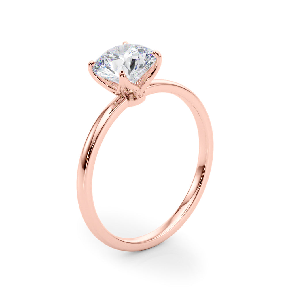 Round Rounds Diamond Solitaire Engagement Ring · 0.50 ct tw