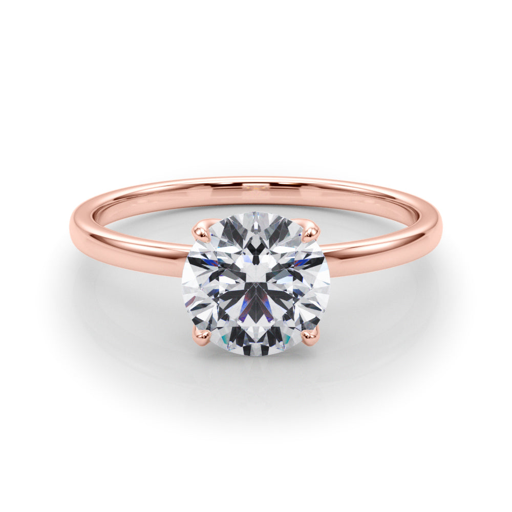 Round Rounds Diamond Solitaire Engagement Ring · 1.25 ct tw